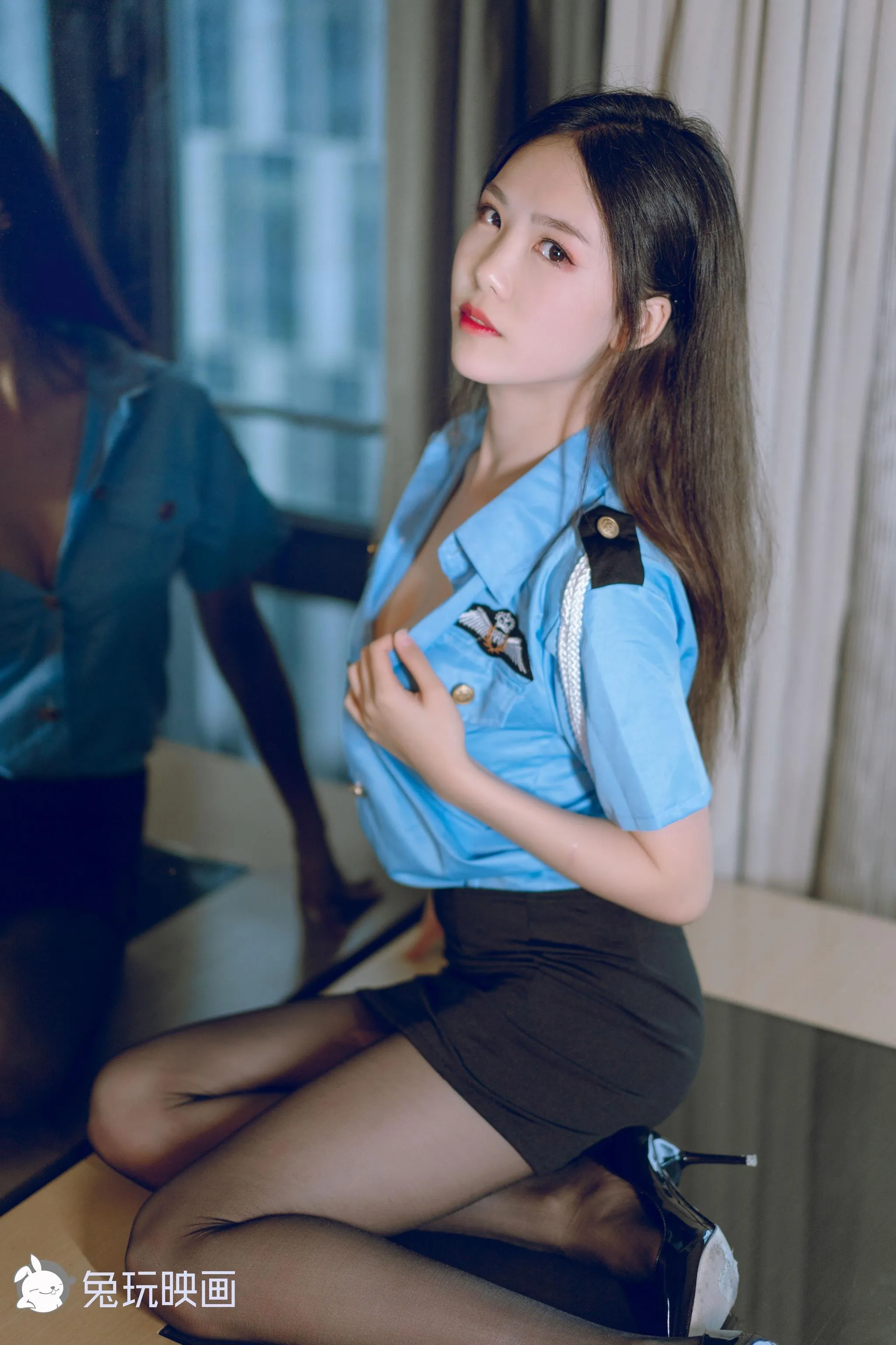 抖娘-利世 – NO.30 穿制服的小姐姐（兔玩映画） [42P]插图6